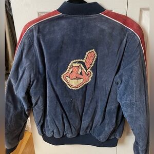 Cleveland Indians Suede Jacket